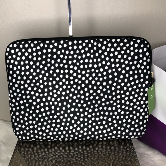 Kate Spade Blake ave musical dots Laptop case - Picture 2 of 3
